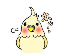 cockatiel  stamp sticker #659438