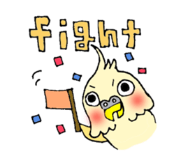 cockatiel  stamp sticker #659452