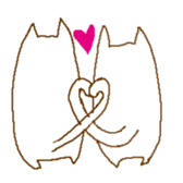 whitecat sticker #659589