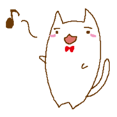 whitecat sticker #659609