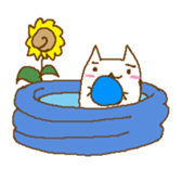 whitecat sticker #659620