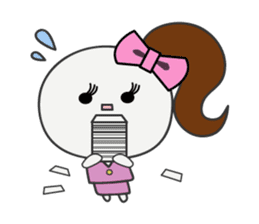 Trutte-chan's Work Life Version sticker #659630