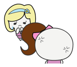 Trutte-chan's Work Life Version sticker #659635