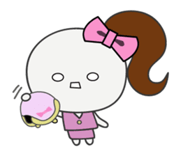 Trutte-chan's Work Life Version sticker #659650