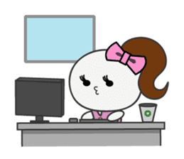 Trutte-chan's Work Life Version sticker #659652