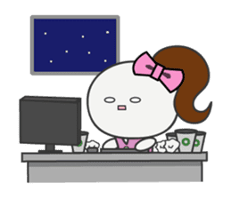 Trutte-chan's Work Life Version sticker #659653