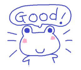 Japanese frog kero-chan sticker #659768