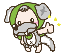 APPLE & LITTLE RED RIDING HOOD sticker #659867