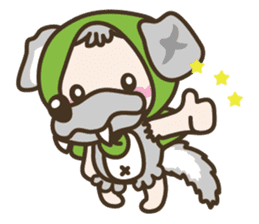 APPLE & LITTLE RED RIDING HOOD sticker #659867