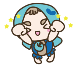 APPLE & LITTLE RED RIDING HOOD sticker #659868