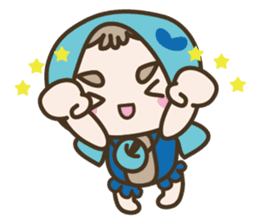 APPLE & LITTLE RED RIDING HOOD sticker #659868