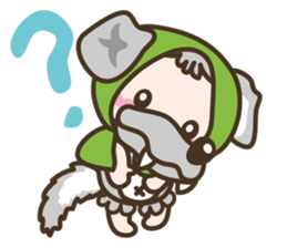 APPLE & LITTLE RED RIDING HOOD sticker #659871