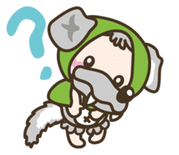 APPLE & LITTLE RED RIDING HOOD sticker #659871