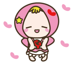 APPLE & LITTLE RED RIDING HOOD sticker #659872