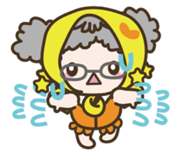 APPLE & LITTLE RED RIDING HOOD sticker #659874