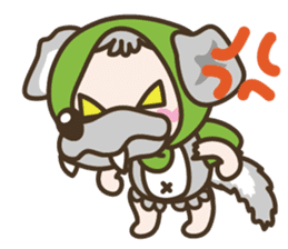 APPLE & LITTLE RED RIDING HOOD sticker #659875