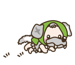 APPLE & LITTLE RED RIDING HOOD sticker #659876