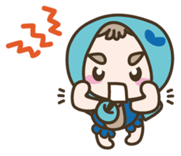 APPLE & LITTLE RED RIDING HOOD sticker #659877