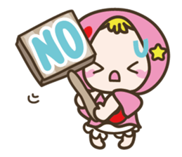 APPLE & LITTLE RED RIDING HOOD sticker #659879