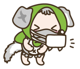 APPLE & LITTLE RED RIDING HOOD sticker #659880