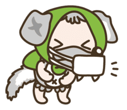 APPLE & LITTLE RED RIDING HOOD sticker #659880