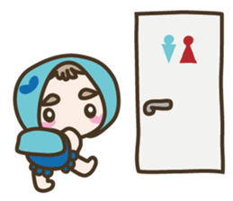 APPLE & LITTLE RED RIDING HOOD sticker #659884