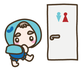 APPLE & LITTLE RED RIDING HOOD sticker #659884