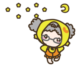 APPLE & LITTLE RED RIDING HOOD sticker #659885