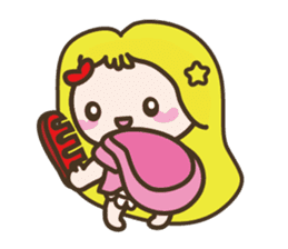 APPLE & LITTLE RED RIDING HOOD sticker #659888