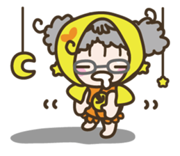 APPLE & LITTLE RED RIDING HOOD sticker #659891