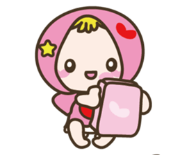 APPLE & LITTLE RED RIDING HOOD sticker #659895