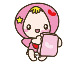 APPLE & LITTLE RED RIDING HOOD sticker #659895