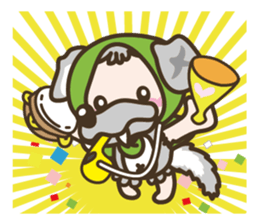 APPLE & LITTLE RED RIDING HOOD sticker #659896