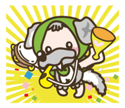 APPLE & LITTLE RED RIDING HOOD sticker #659896