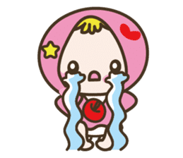 APPLE & LITTLE RED RIDING HOOD sticker #659900