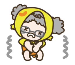 APPLE & LITTLE RED RIDING HOOD sticker #659903