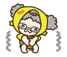 APPLE & LITTLE RED RIDING HOOD sticker #659903