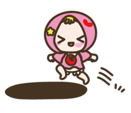 APPLE & LITTLE RED RIDING HOOD sticker #659905