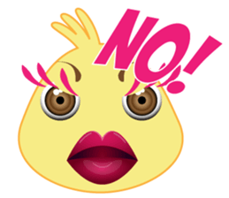 Elizabird The Sexy Bird sticker #660468