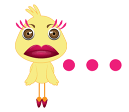 Elizabird The Sexy Bird sticker #660479