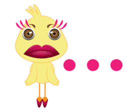 Elizabird The Sexy Bird sticker #660479