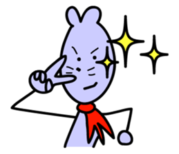 Kumazawa bear and Nezuyama mouse sticker #661027