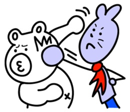 Kumazawa bear and Nezuyama mouse sticker #661033