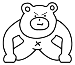 Kumazawa bear and Nezuyama mouse sticker #661042