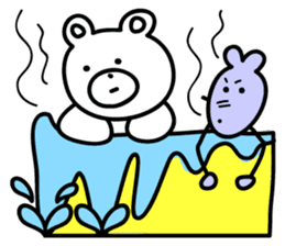 Kumazawa bear and Nezuyama mouse sticker #661047