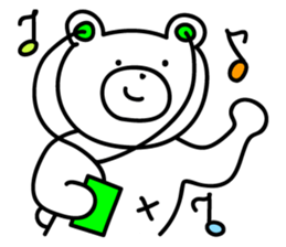 Kumazawa bear and Nezuyama mouse sticker #661048