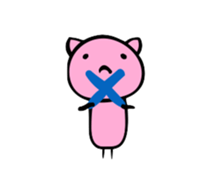 Happy Pink Cat (Chinese Ver.) sticker #661424