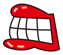 lip stamp sticker #661587