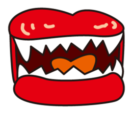 lip stamp sticker #661588