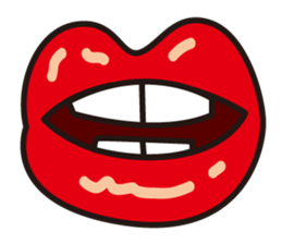 lip stamp sticker #661589